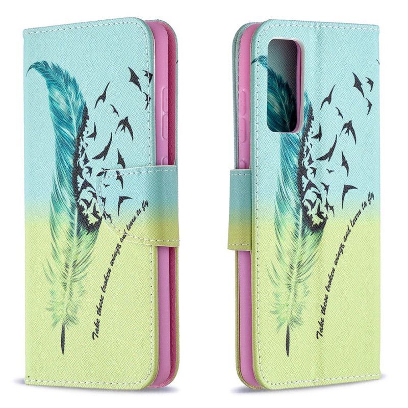 Flipové Pouzdro Samsung Galaxy S20 Fe Naučte Se Létat