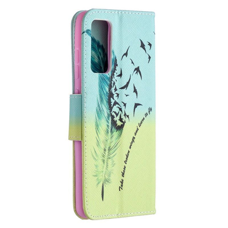 Flipové Pouzdro Samsung Galaxy S20 Fe Naučte Se Létat