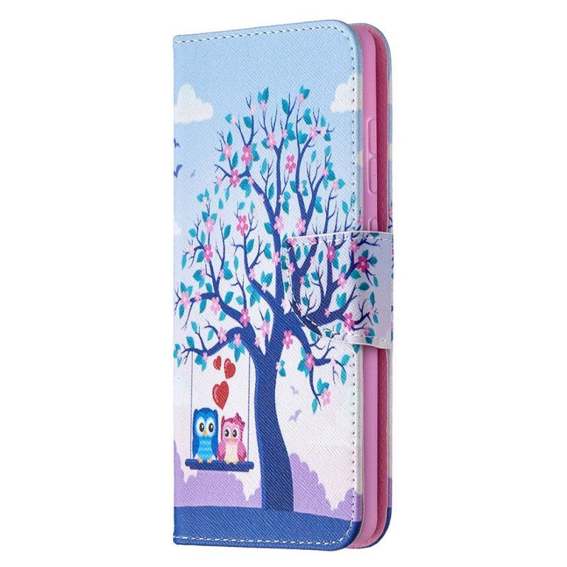 Flipové Pouzdro Samsung Galaxy S20 Fe Sovy Na Houpačce