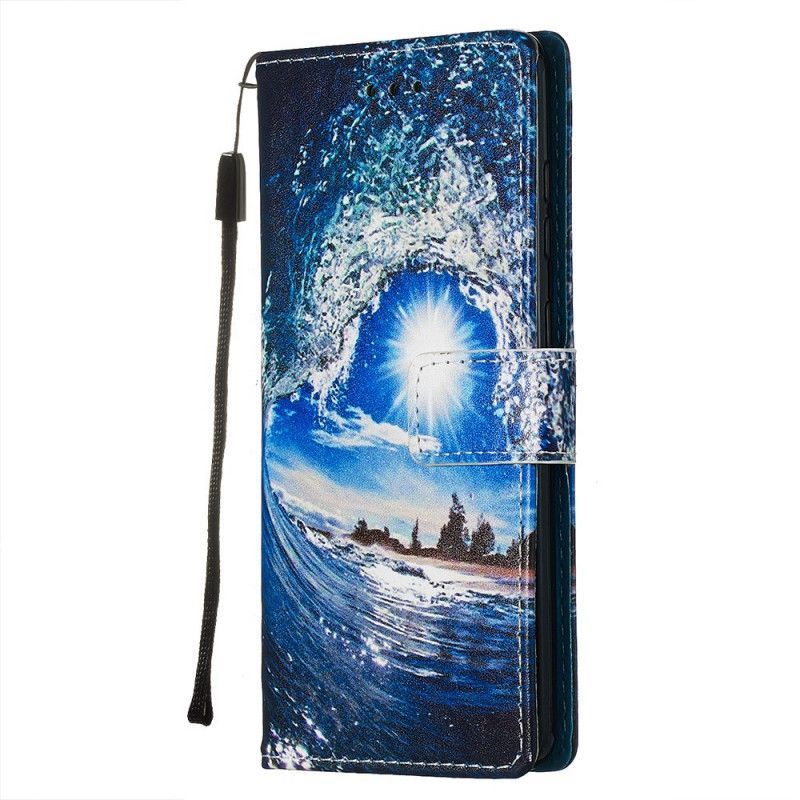 Flipové Pouzdro Samsung Galaxy S20 Má Rád Vlnu