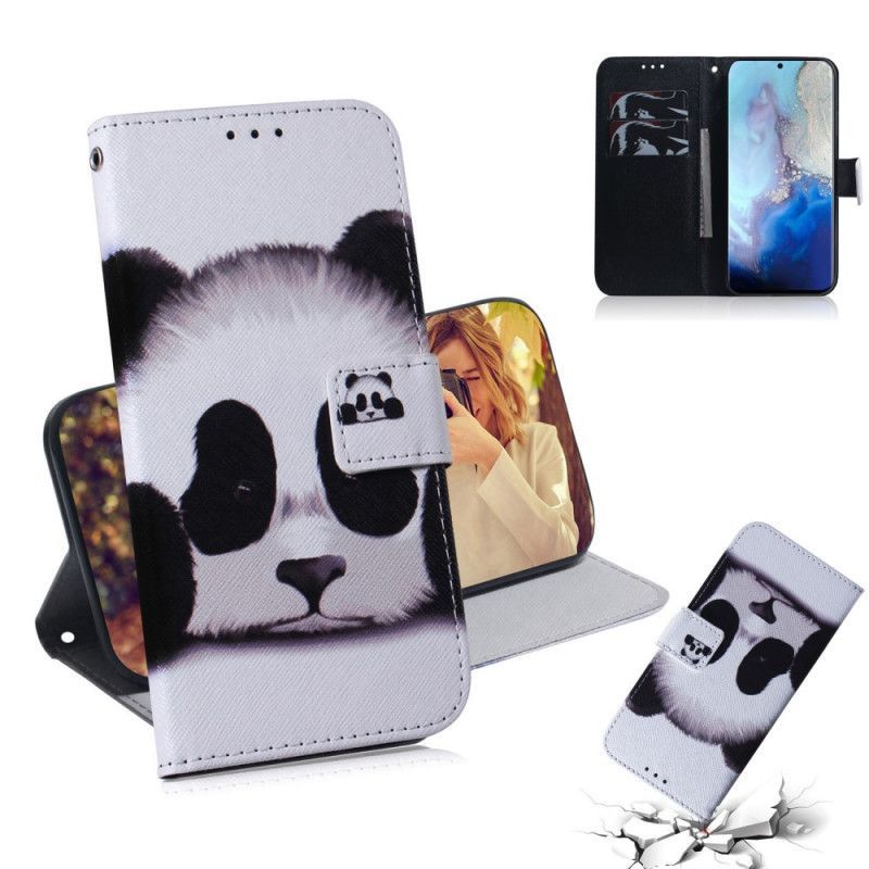 Flipové Pouzdro Samsung Galaxy S20 Obličej Pandy