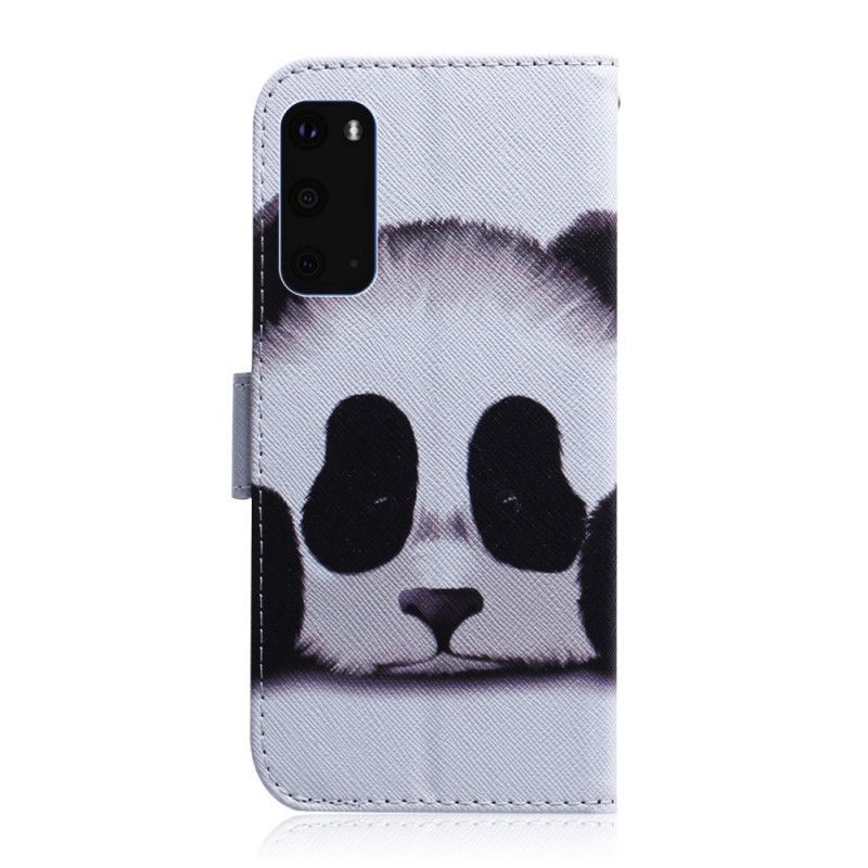 Flipové Pouzdro Samsung Galaxy S20 Obličej Pandy
