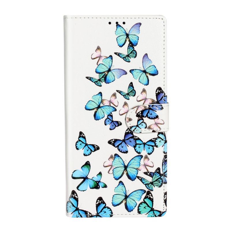 Flipové Pouzdro Samsung Galaxy S20 Plus / S20 Plus 5g Design Motýlů