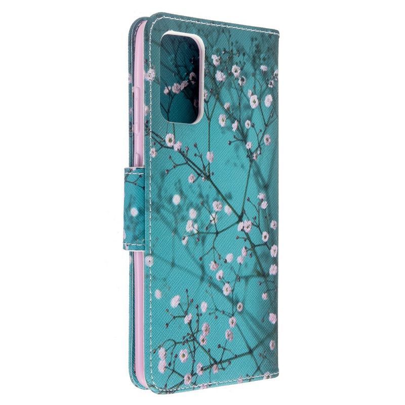 Flipové Pouzdro Samsung Galaxy S20 Plus / S20 Plus 5g Kvetoucí Strom
