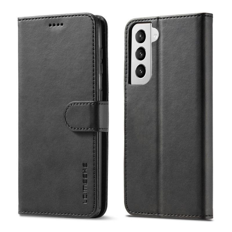 Flipové Pouzdro Samsung Galaxy S21 5g Lc.imeeke Kožený Efekt