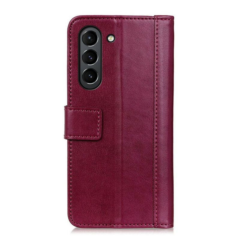 Flipové Pouzdro Samsung Galaxy S21 Fe Kůže
