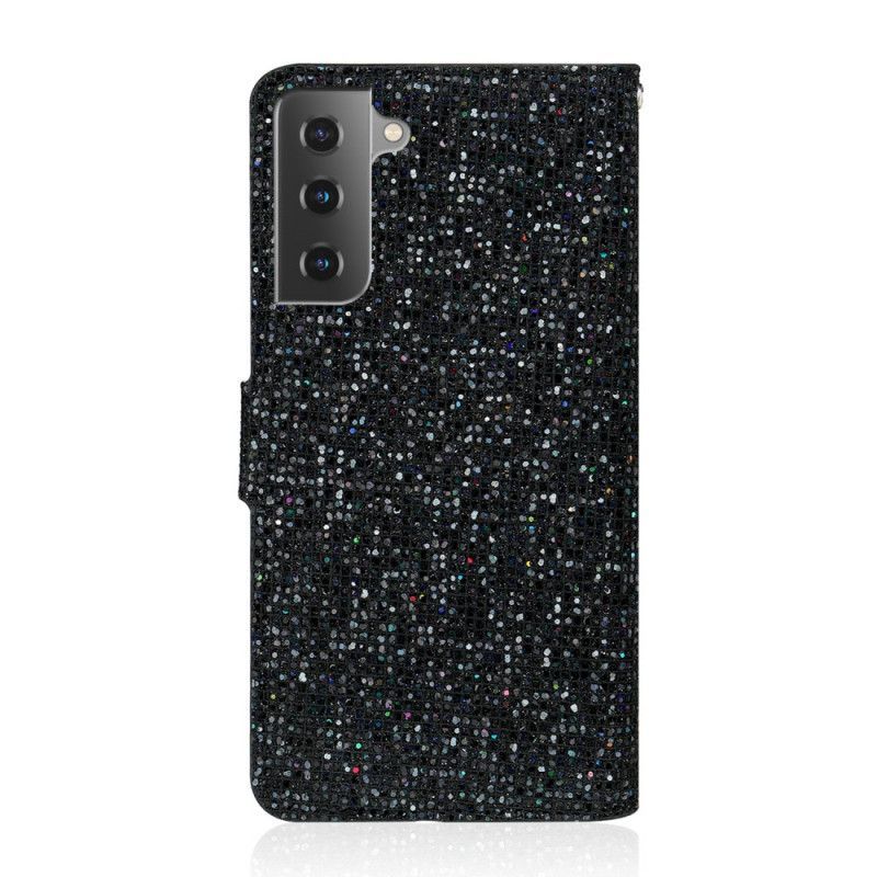 Flipové Pouzdro Samsung Galaxy S21 Plus 5g Design Flitrů