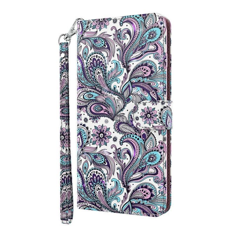 Flipové Pouzdro Samsung Galaxy S21 Plus 5g Elegantní Krajka