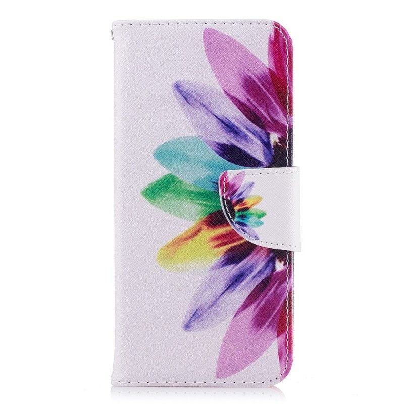 Flipové Pouzdro Samsung Galaxy S9 Akvarelová Květina