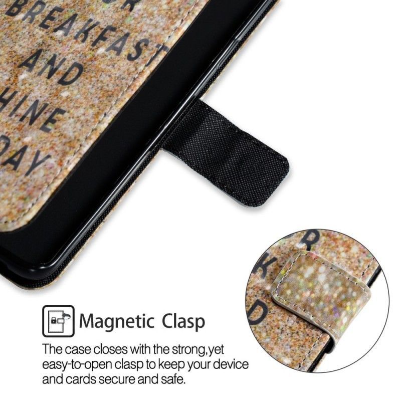 Flipové Pouzdro Samsung Galaxy S9 Plus Jezte Třpytky