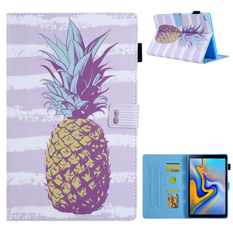 Flipové Pouzdro Samsung Galaxy Tab A7 (2020) Ananasový Design