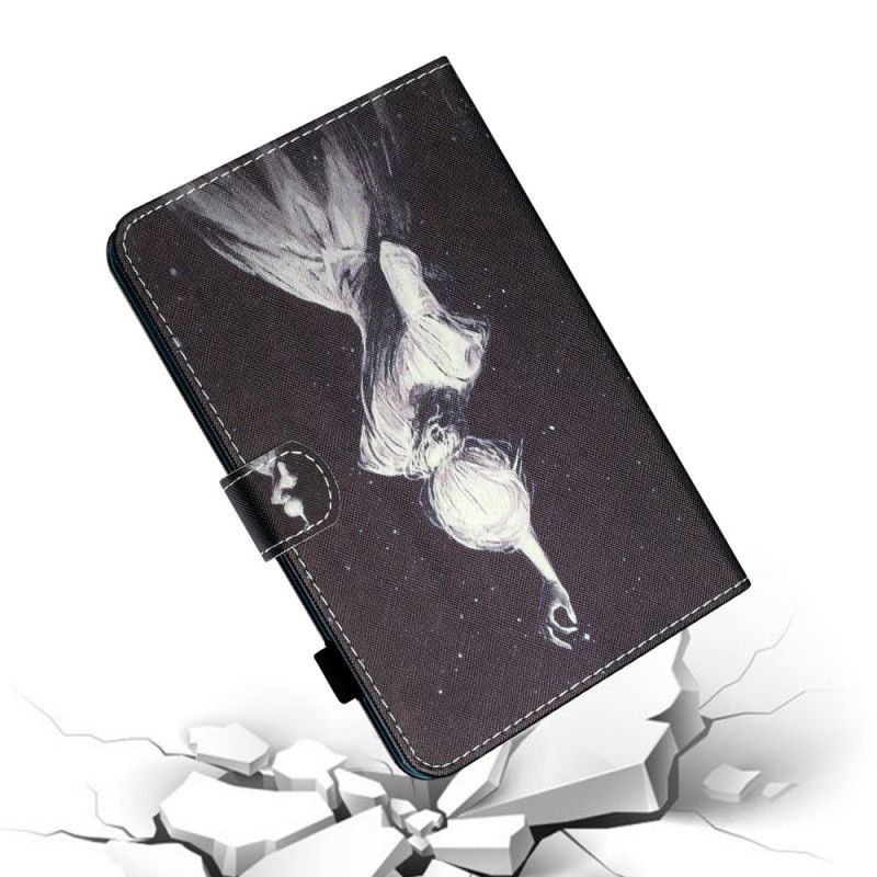Flipové Pouzdro Samsung Galaxy Tab A7 (2020) Umění Mladé Dívky