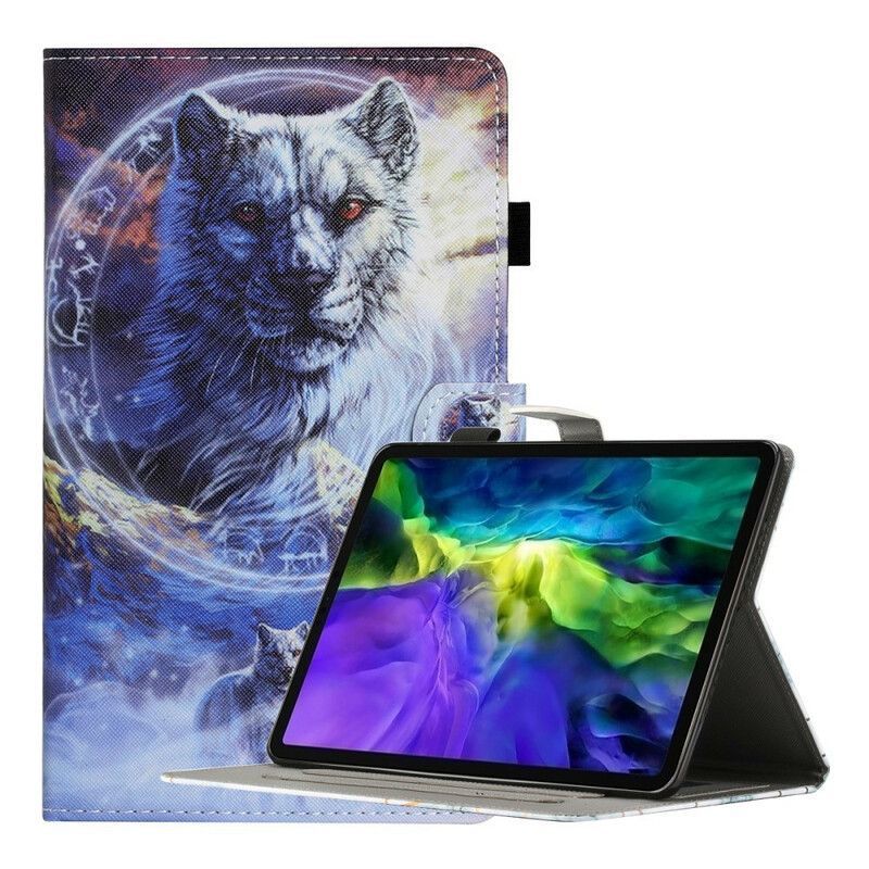Flipové Pouzdro Samsung Galaxy Tab A7 Lite Vlk