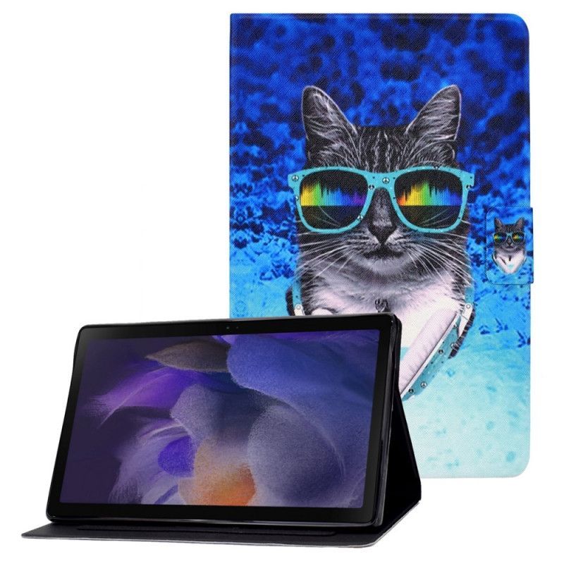Flipové Pouzdro Samsung Galaxy Tab A8 (2021) Disco Cat