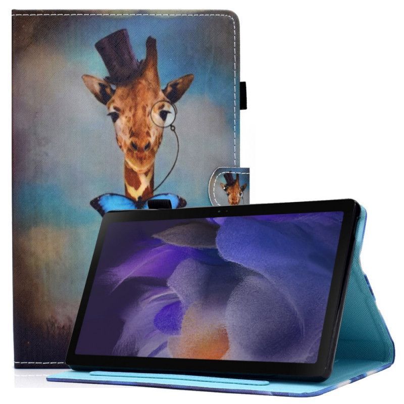 Flipové Pouzdro Samsung Galaxy Tab A8 (2021) Elegantní Žirafa