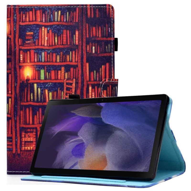 Flipové Pouzdro Samsung Galaxy Tab A8 (2021) Knihovna