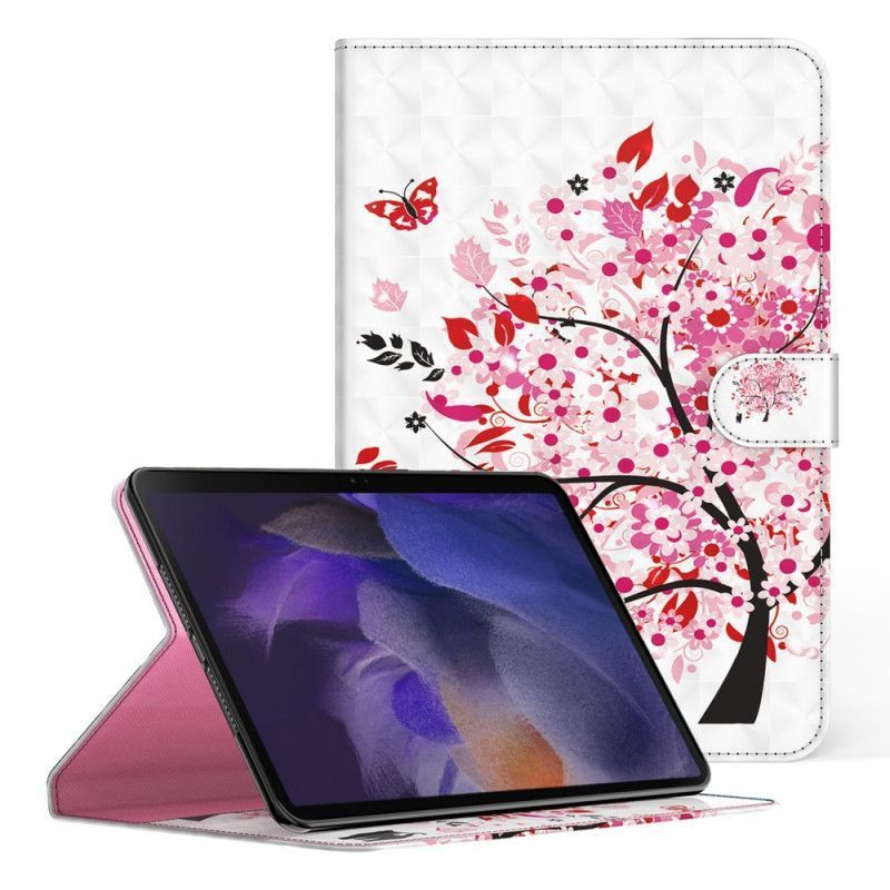 Flipové Pouzdro Samsung Galaxy Tab A8 (2021) Strom A Kočka