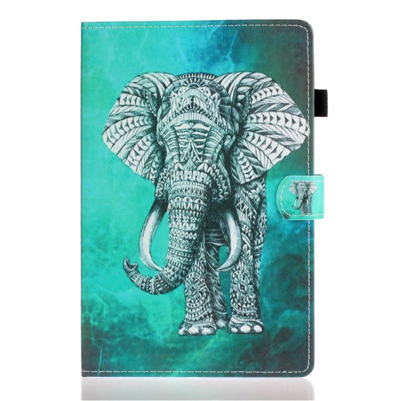 Flipové Pouzdro Samsung Galaxy Tab S6 Kmenový Slon