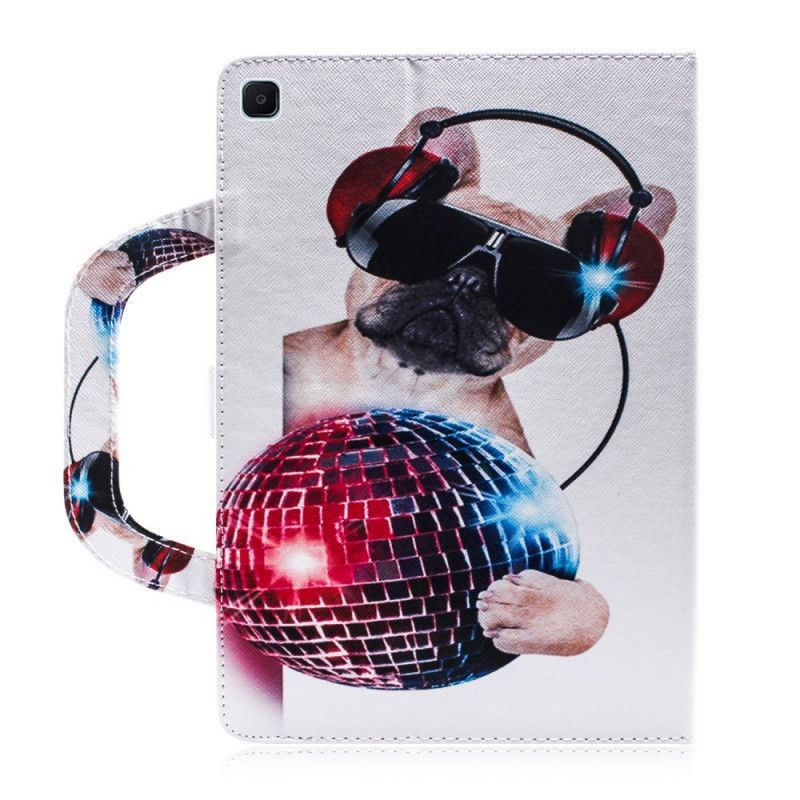 Flipové Pouzdro Samsung Galaxy Tab S6 Lite Funky Pes S Rukojetí