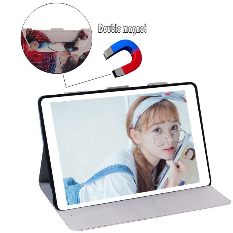 Flipové Pouzdro Samsung Galaxy Tab S6 Lite Funky Pes S Rukojetí