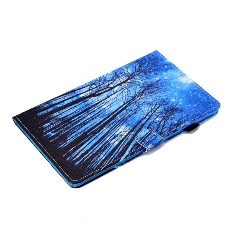 Flipové Pouzdro Samsung Galaxy Tab S7 Noční Les