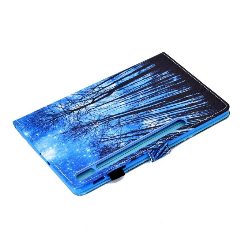 Flipové Pouzdro Samsung Galaxy Tab S7 Noční Les