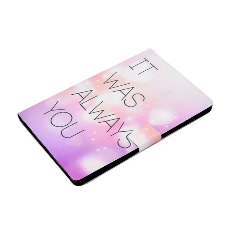 Flipové Pouzdro Samsung Galaxy Tab S7 Vždy Jsi To Byl Ty