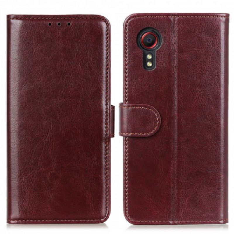 Flipové Pouzdro Samsung Galaxy Xcover 5 Ledová Jemnost