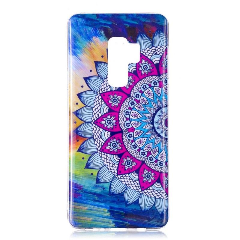Fluorescenční Barevná Mandala Pouzdro Samsung Galaxy S8