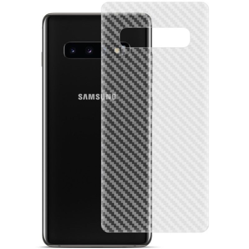 Imak Karbonová Zadní Kryt Na Samsung Galaxy S10 Plus Ochranná Fólie