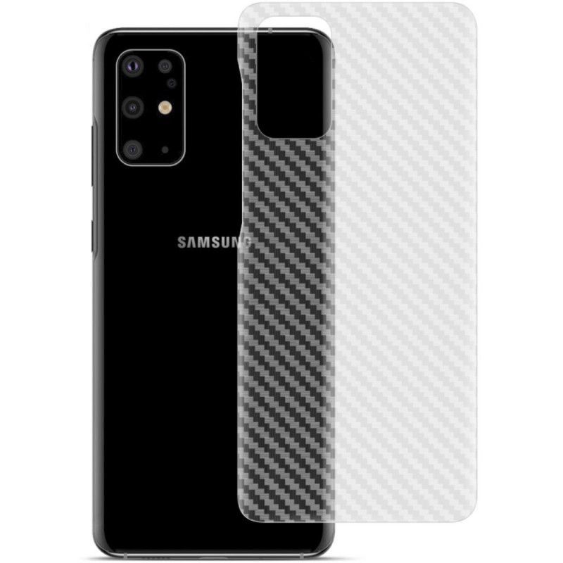 Imak Karbonový Styl Kryt Samsung Galaxy S20 Plus / S20 Plus 5g Zadní Fólie
