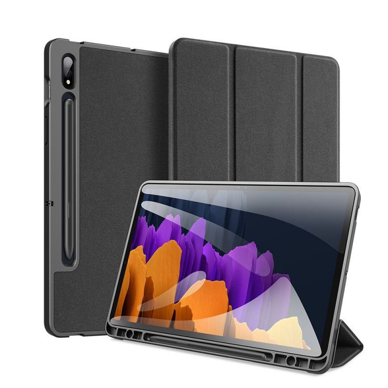Inteligentní Pouzdro Kryt Na Samsung Galaxy Tab S7 Plus Domo Série Dux-ducis