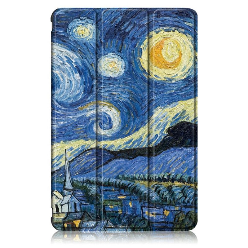 Inteligentní Pouzdro Kryt Na Samsung Galaxy Tab S7 Vyztužené Van Gogh