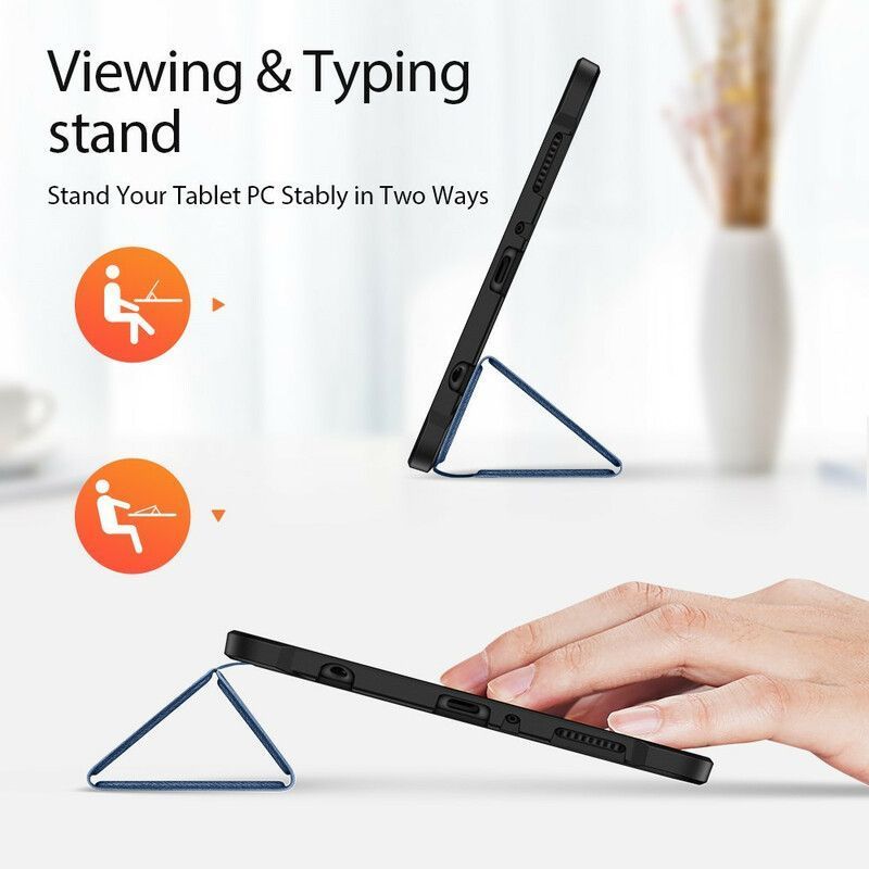 Inteligentní Pouzdro Kryt Samsung Galaxy Tab A7 Lite Domo Série Dux-ducis