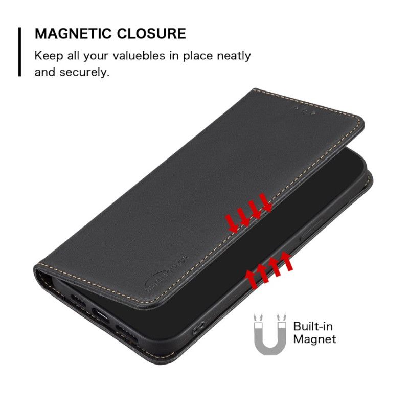 Kožené Pouzdro Folio Na Samsung Galaxy A15 Držák Karty Binfn Color