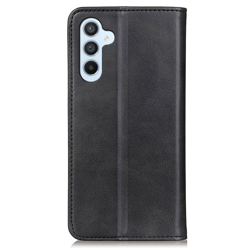 Kožené Pouzdro Folio Na Samsung Galaxy A16 5g Klasická Štípaná Kůže