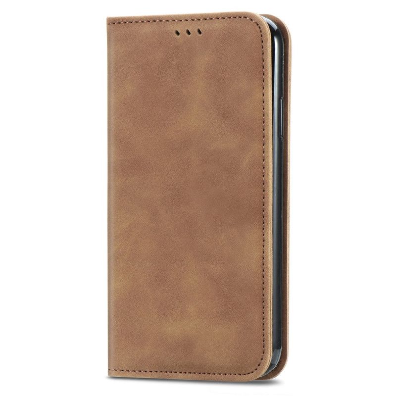 Kožené Pouzdro Folio Na Samsung Galaxy A16 5g Semišový Styl