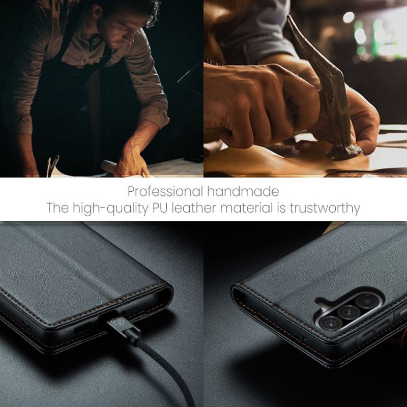 Kožené Pouzdro Folio Na Samsung Galaxy A17 4g / 5g Caseme Rfid Blokování