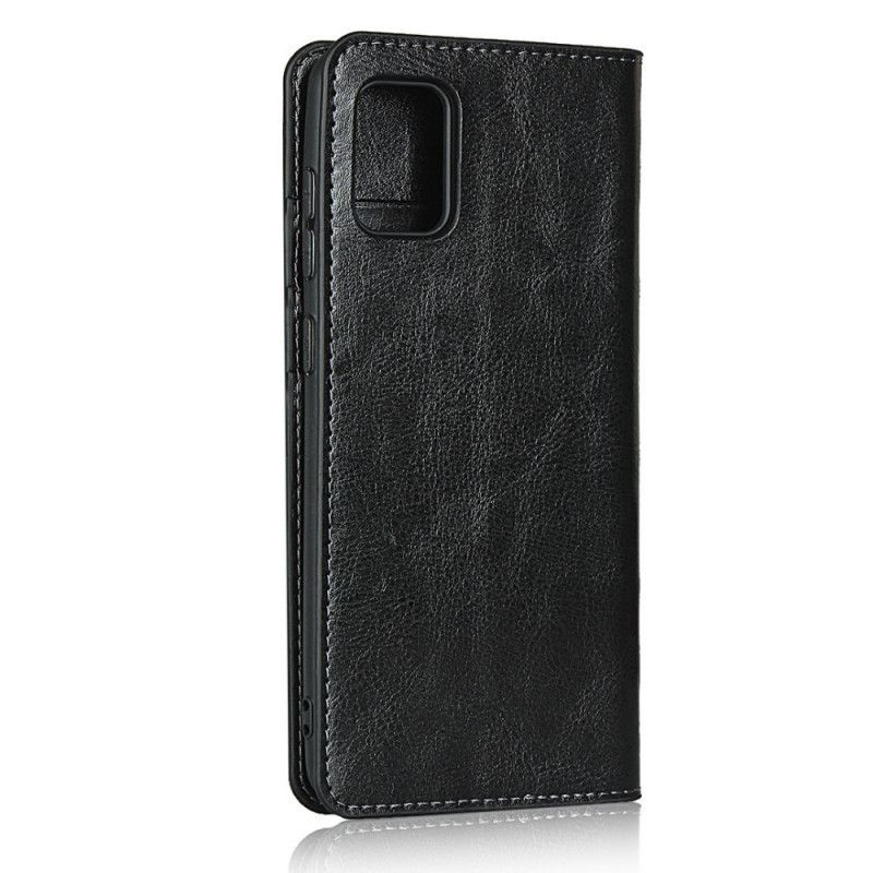 Kožené Pouzdro Folio Na Samsung Galaxy A31 Pravá Kůže