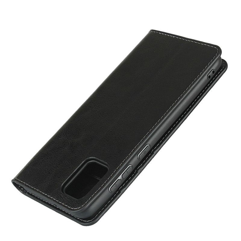 Kožené Pouzdro Folio Na Samsung Galaxy A31 Pravá Kůže