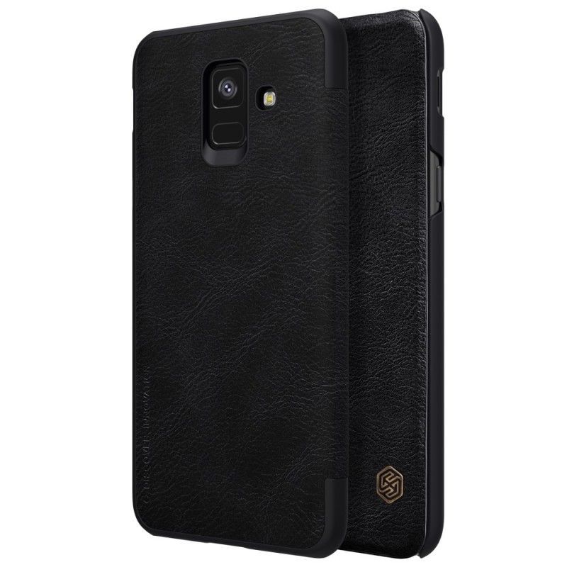 Kožené Pouzdro Folio Na Samsung Galaxy A6 Série Nillkin Qin