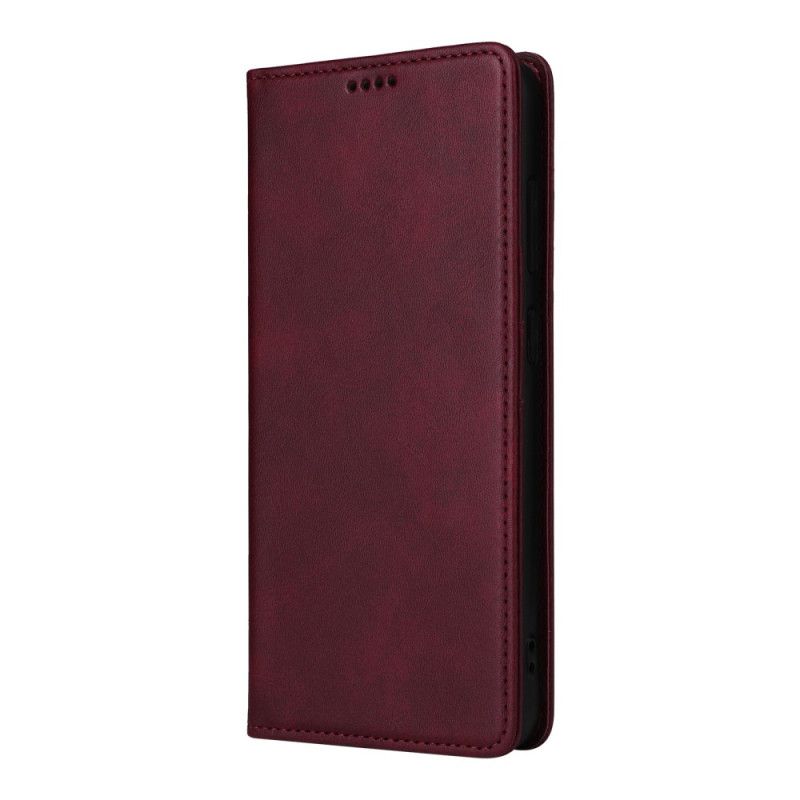 Kožené Pouzdro Folio Na Samsung Galaxy S24 Fe Kožený Efekt