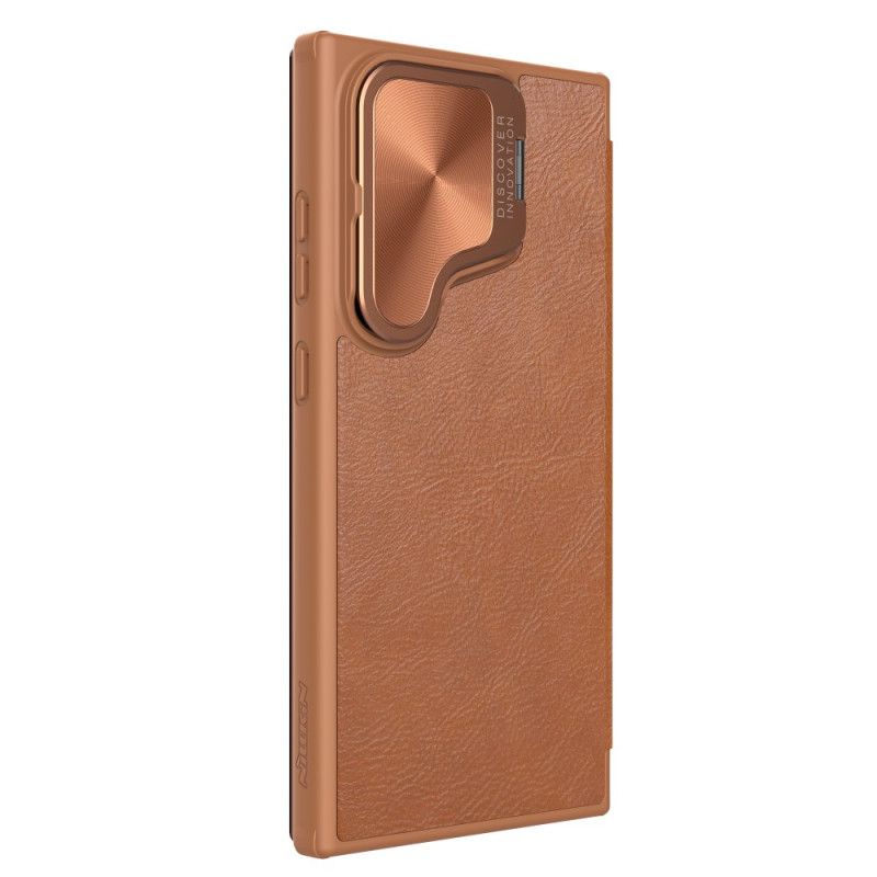 Kožené Pouzdro Folio Na Samsung Galaxy S24 Plus 5g Qin Pro Nillkin