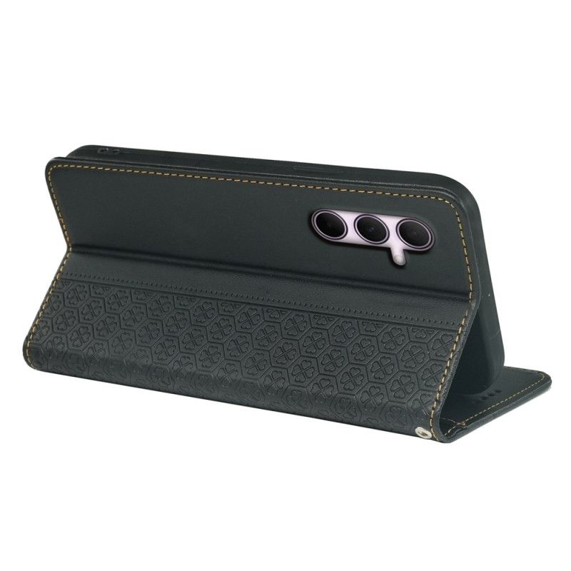 Kožené Pouzdro Folio Na Samsung Galaxy S26 Čtyřlístky