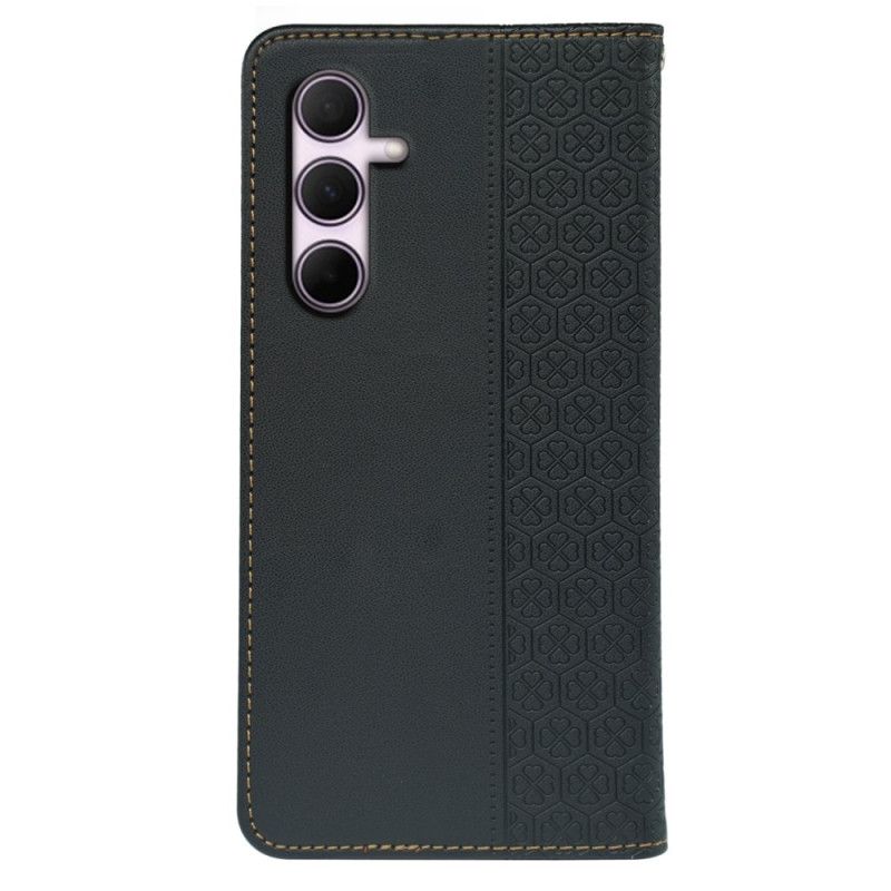 Kožené Pouzdro Folio Na Samsung Galaxy S26 Čtyřlístky