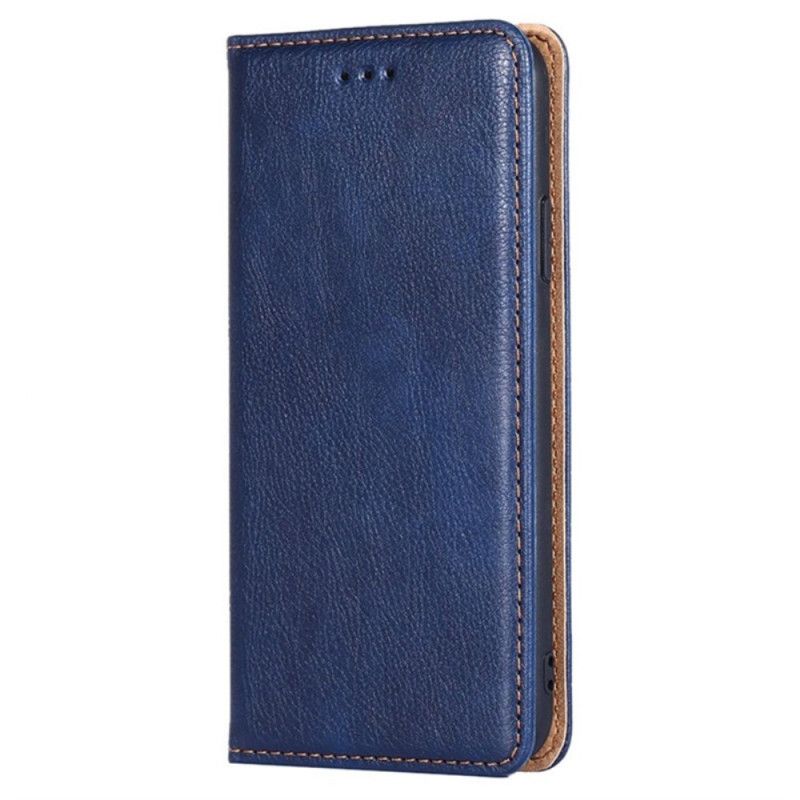 Kožené Pouzdro Folio Samsung Galaxy A15 5g Klasický Kožený Efekt