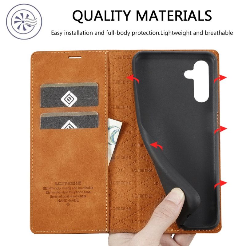 Kožené Pouzdro Folio Samsung Galaxy A15 5g Lc.imeeke