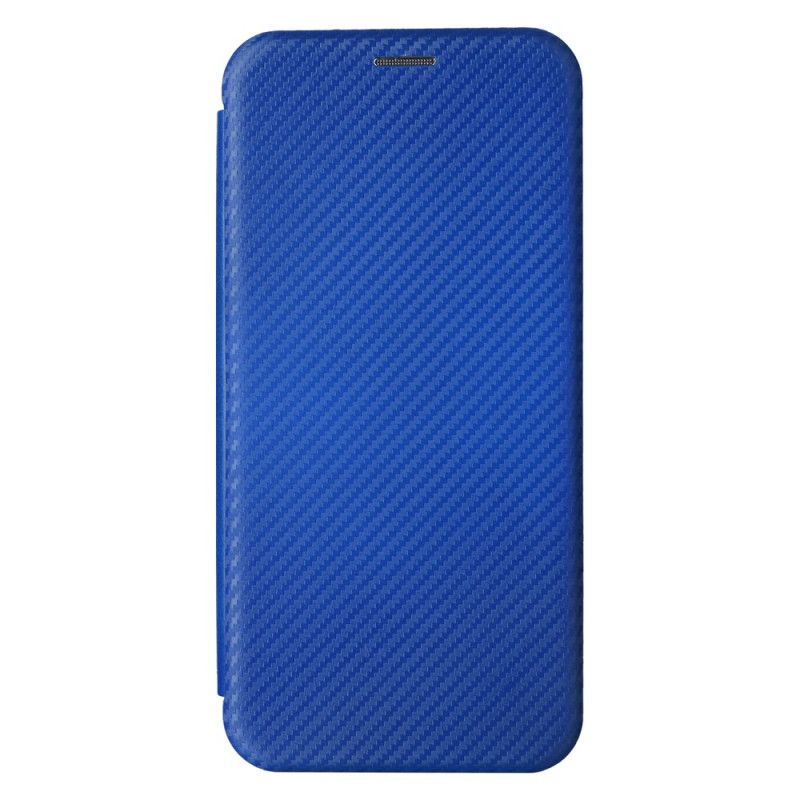 Kožené Pouzdro Folio Samsung Galaxy A15 Klasické Uhlíkové Vlákno