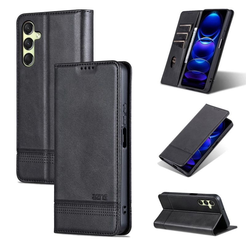 Kožené Pouzdro Folio Samsung Galaxy A16 5g Azns