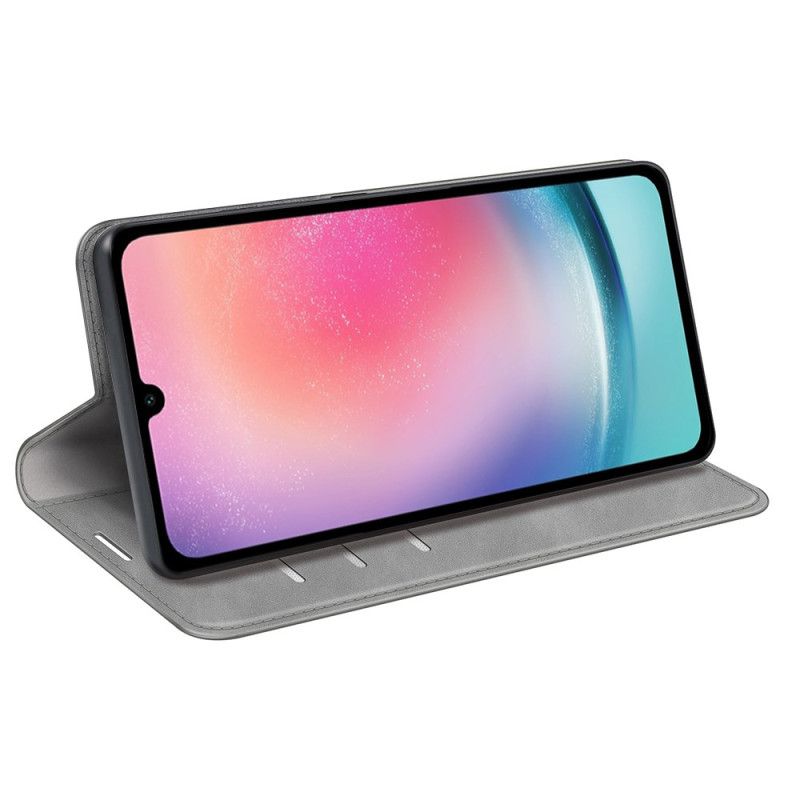 Kožené Pouzdro Folio Samsung Galaxy A16 5g Klasika